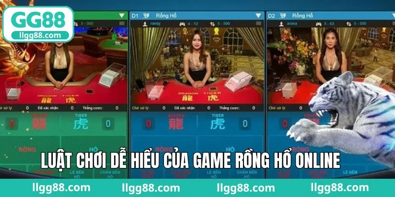 Rồng hổ online cách chơi dễ hiểu, ai cũng tham gia được