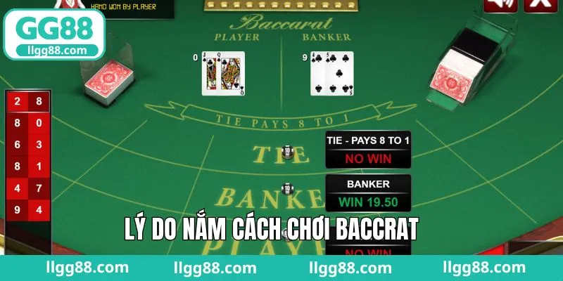 Lợi ích của việc nắm vững cách đánh bài Baccarat