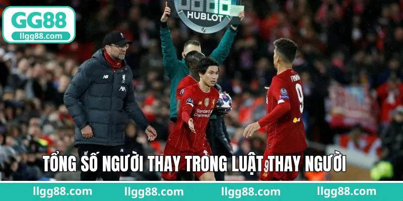 Tổng người có thể đổi trong luật thay người